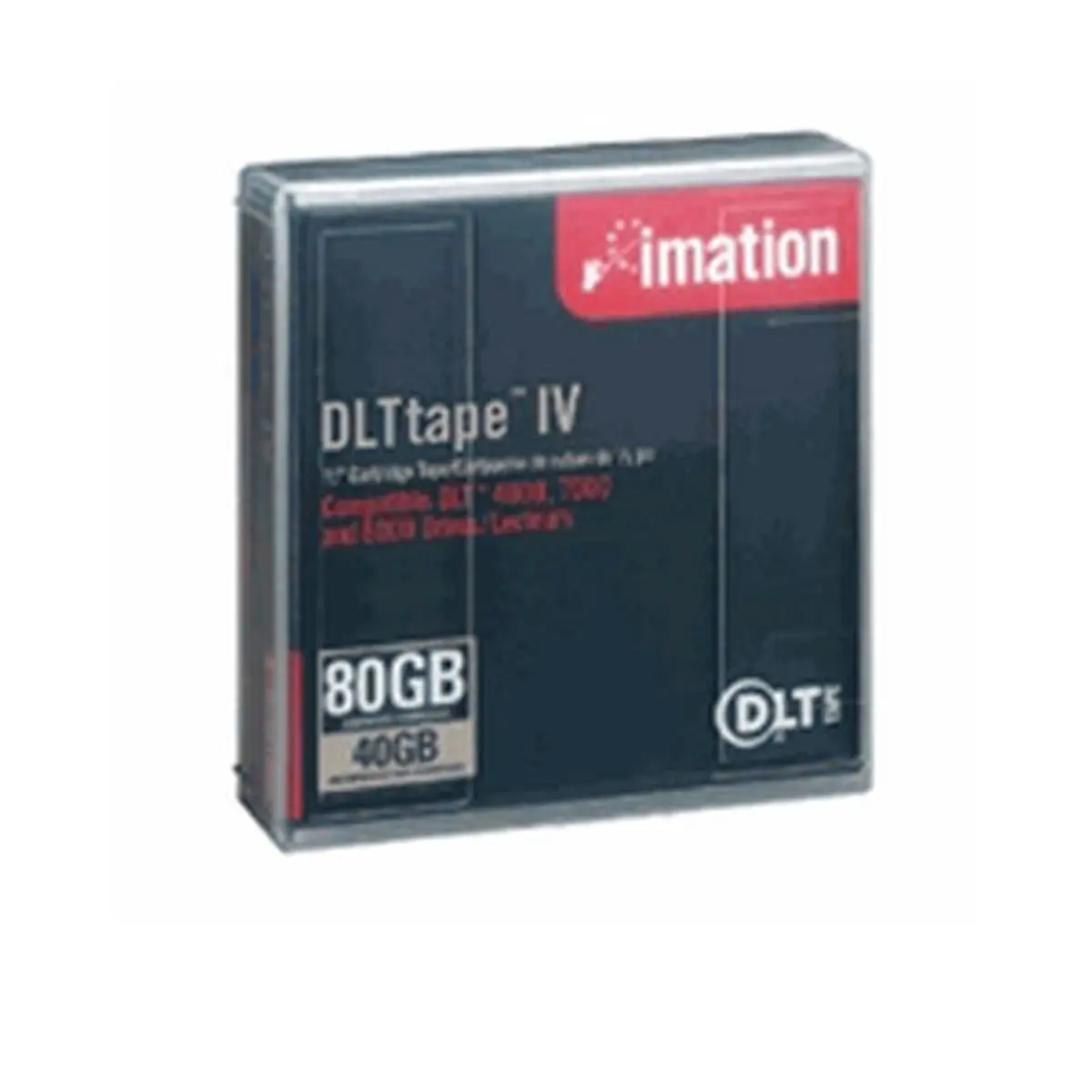 IMATION DLT IV Tape External Storage Data Cartridge - 40-80GB Capacity, Metal Particle Composition, Backup for Reliable Data Protection