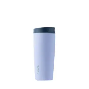 Owala 20oz SmoothSip Slider Stainless Steel Travel Mug - Periwinkle Twinkle: Insulated, Leakproof, BPA-Free