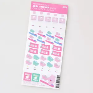 Recorder Factory Chika Poka Seal Sticker Sheet