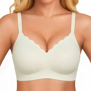 No-Wire Seamless Bra Women | Adjustable Straps | All-Day Comfort | Body-Positive Fit For Everyday Use