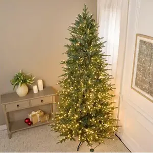 Bethlehem Lights 8.5' Micro LED Tree w/ 4-in-1 LEDs & Storage Bag