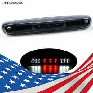 CROSSDESIGN 3RD Third Brake Light  Fit For 07-13 CHEVY SILVERADO GMC SIERRA 1500 LED Black