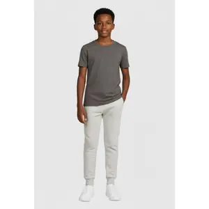 Boys Marled Pattern Mid Rise Pull On Joggers