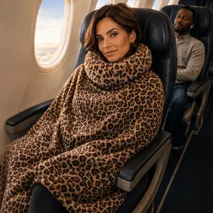 The Wander Pillow – The Original 2-in-1 Neck Pillow with Built-In Blanket. Enjoy 360° neck support, warmth, and comfort on flights, road trips, trains, and airports. Attaches to luggage to stay clean. Perfect travel gift for men & women.