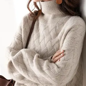 2025 New Women's Loose Casual Fashion Cashmere Oversized Thick Sweatshirt Hoodie Women's Long Sleeve S-3XL Top Winter Knitted Women's Clothing