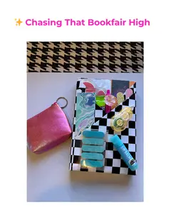 Chasing That Bookfair High: Premium Bundle with Librarian Curated Book Surprise Items Self Care Accessories and Personalized Intention Card