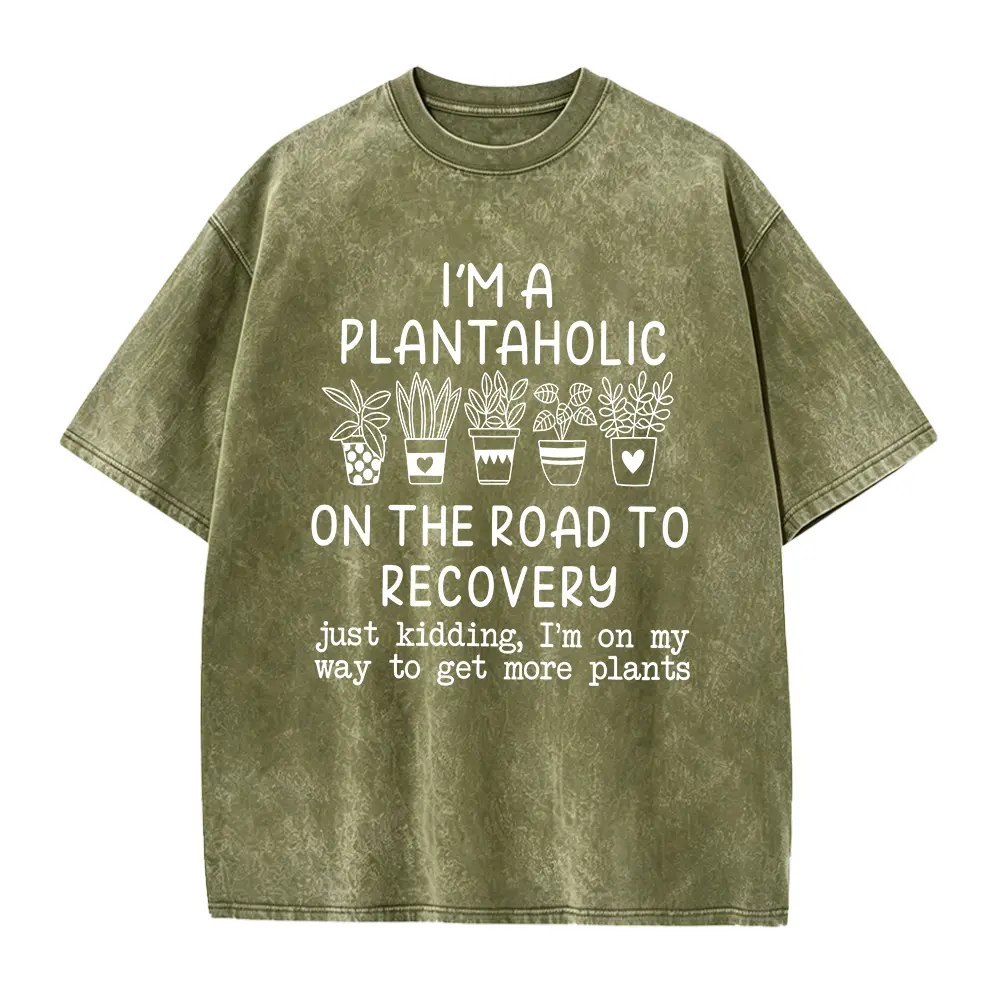 Washed T-shirt-Green