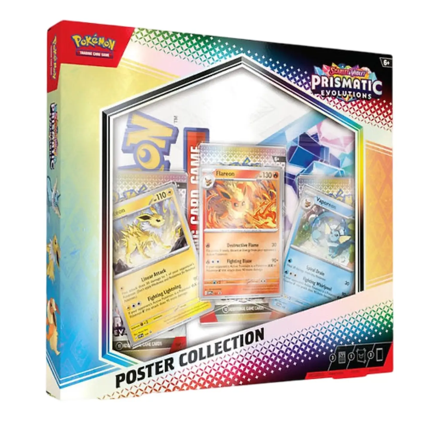Prismatic Evolutions Poster Collection Pokémon Trading Card Game