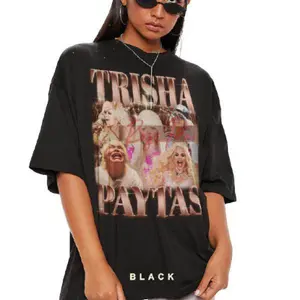 Trisha Paytas 90s Retro Tee, , And Fan Shirts Cotton Fit