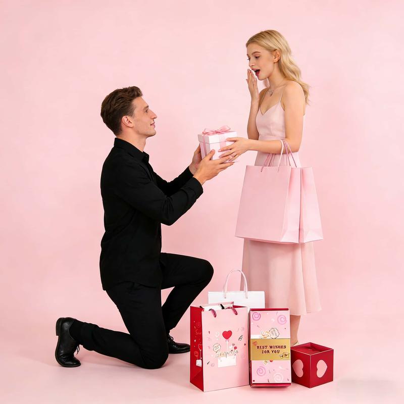 【Valentine’s Day】Surprise Explosion Cash Gift Box, Creative Foldable Pop-Up Red Envelope Gift Box – a luxurious cash explosion gift box suitable for birthdays, anniversaries, and proposals