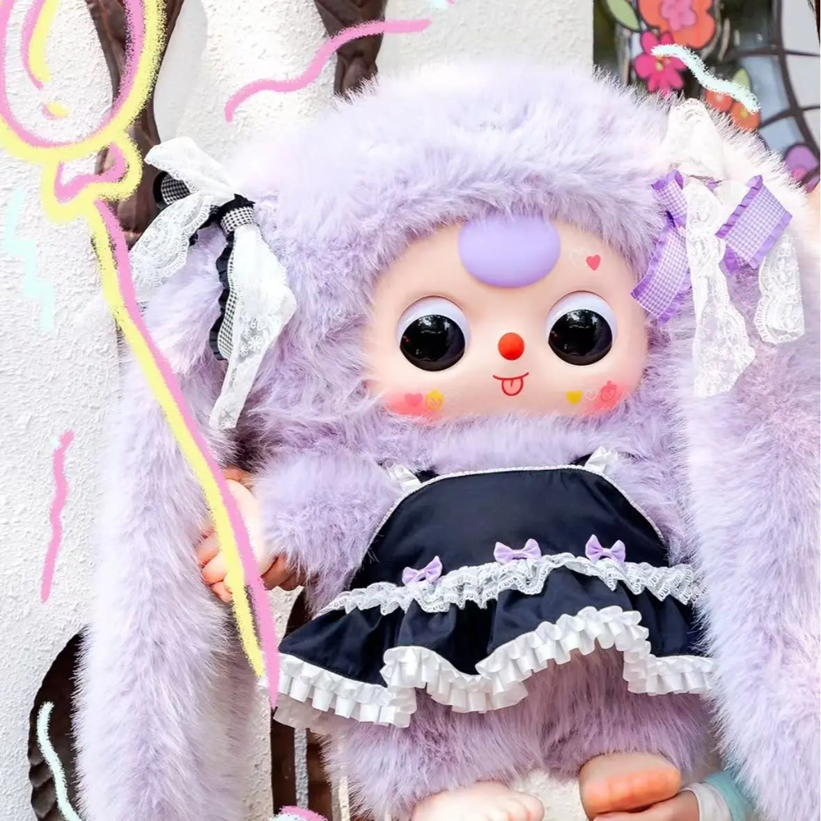 QU-Baby Three1000% Version2 Plush doll
