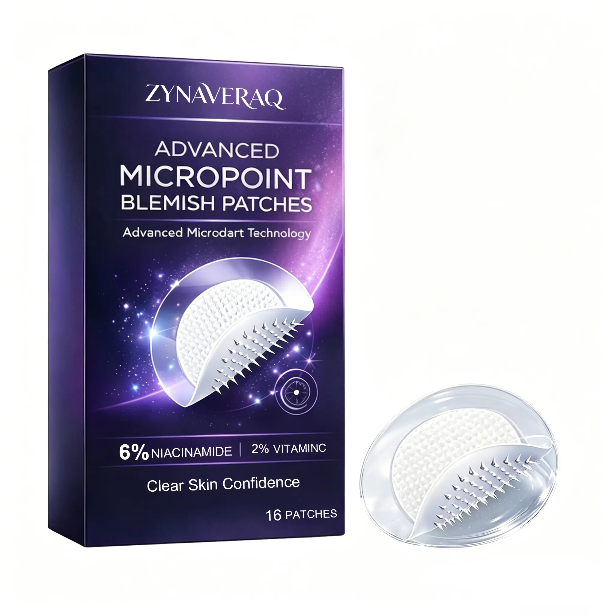 Micropoint Acne Patches for Face Deep Targeted Blemish Care Invisible Pimple Patches Clear Skin Solution Trending Beauty Product