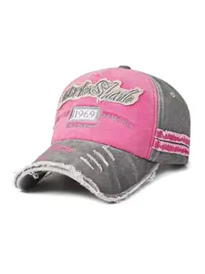 Distressed Design Baseball Cap, Streetwear Cap, Casual Outdoor Sports Hat for Men & Women, Fashion Accessories for Daily Wear