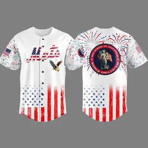 Mets 4th Of July No Kings In America Jersey