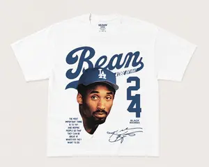 Kobe Bryant Beam Team Graphic T-Shirt, Black Mamba Lakers Legend Tee, Vintage Basketball Streetwear Shirt, Gildan 5000 Heavy Cotton Tee