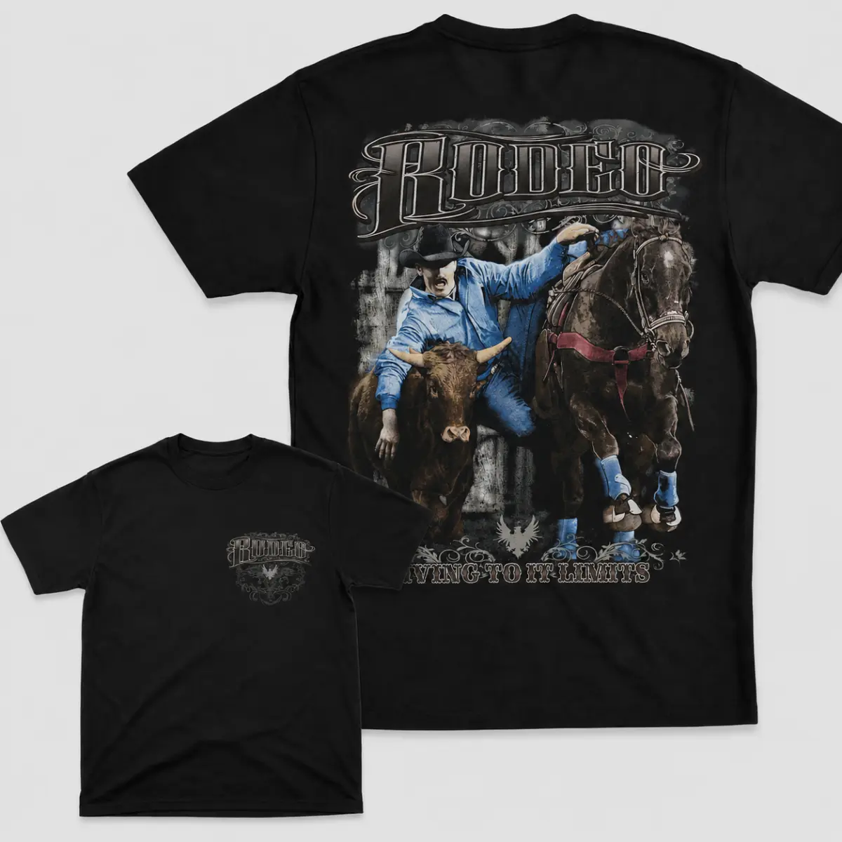 Rodeo Team Roping Shirt, Cowboy Western Rodeo Tee, Ranch Life Graphic T-Shirt, Team Roping Cowboy Apparel, Country Western Shirt, Rodeo Rider Gift, Unisex Ranch Wear, Cowboy Lifestyle Tee