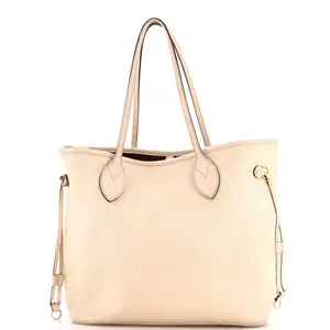 Pre-owned Louis Vuitton Leather Tote Bags REBAG Neverfull NM Tote Monogram Empreinte Giant MM by Rebag