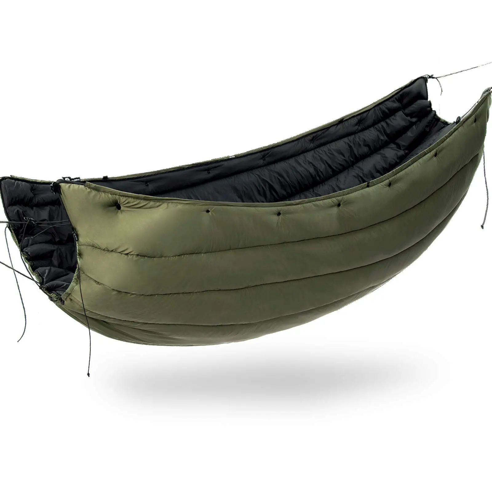 Onewind 30°F Hammock Underquilt - Lightweight 2.3lbs with Sorona Insulation, Adjustable Cords, 20D Nylon Shell, Quick-Adjust Ventilation, 82 Inch, 100x1, 220lbs