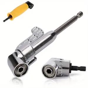 1pc 90 Degree Bit Electric Screwdriver Drill Turning Device Angle Adapter Bit Corner Screwdriver Corner Easily Locks For Repairing