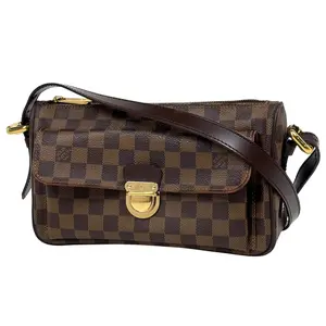 Pre-owned Louis Vuitton pvc Shoulder Bags Damier Ebene Ravello GM shoulder bag 4000016856529