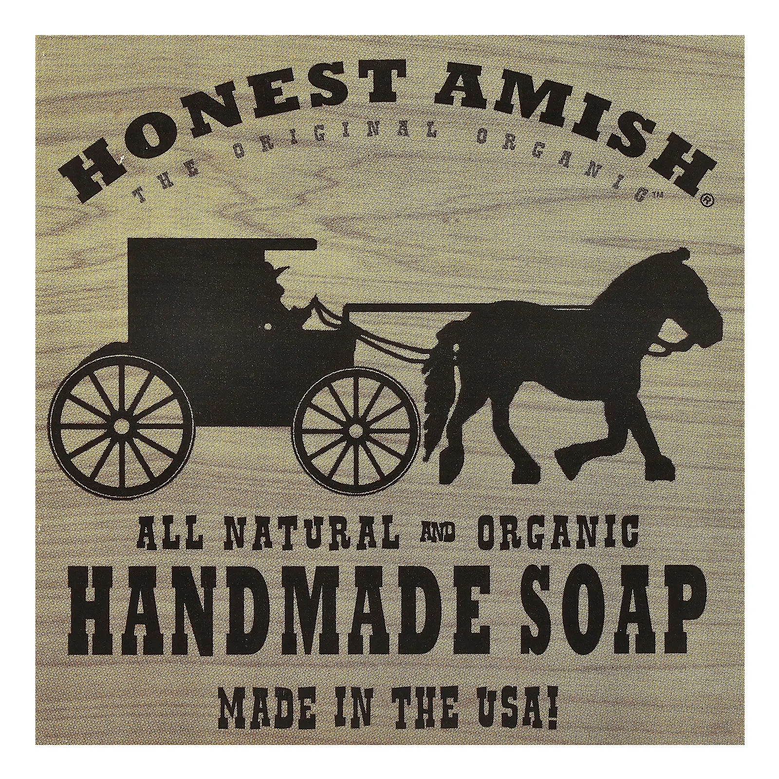 Honest Amish Handmade Bar Soap, Fisherman's Licorice, 1 Bar
