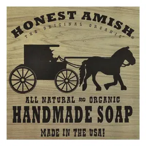 Honest Amish Handmade Bar Soap, Fisherman's Licorice, 1 Bar Honest Amish Handmade Bar Soap, Fisherman's Licorice, 1 Bar