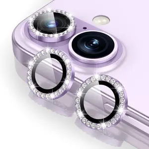 for  17 Camera Lens Protector - with Installation Tray, 9H Tempered Glass [Anti-Scratch] [Ultra  Clear] Metal Individual Ring Camera Cover ( )