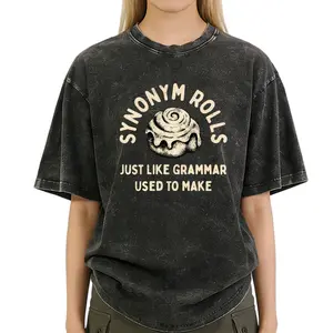 Synonym Rolls Funny Tee for Women – Washed Grammar Inspired Shirt