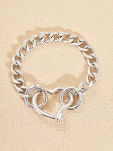 Punk Fashion Elegant Hollow Bracelet, Unisex Hip Hop Charm Jewelry, Perfect Holiday Gift, Stylish Accessory for Men and Women