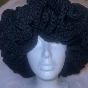 Ruffled Handmade Crochet Hat - Stylish Design for Everyday Wear