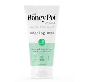 The Honey Pot Company - Anti-Itch Soothing Colloidal Oatmeal Wash - Plant Derived Feminine Care - Ultra Mild Solution to Relieve Itching and Discomfort - 6 fl. oz.