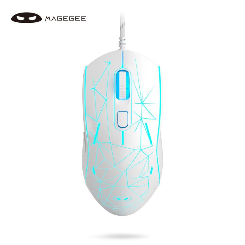 MageGee G6 Wired Gaming Mouse, USB Optical Mouse with 7 Colors ...