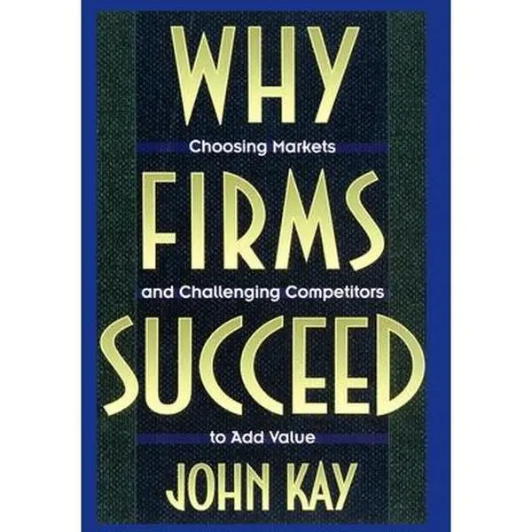 USED-Why Firms Succeed: Choosing Markets and Challenging Competitors to Add Value by Kay, John a. (Hardcover)