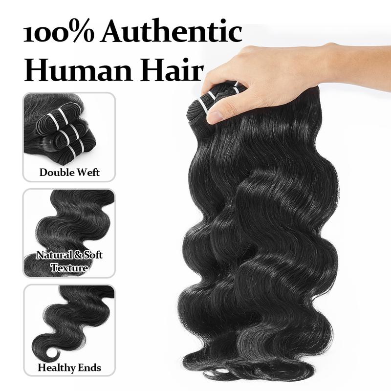 [Wequeen] Budget Friendly 10A Grade 12"-36" Brazilian Virgin 100% Human Hair Body Wave Burmese Curly Straight Deep Wavy Quick Weave Sew in/Glue in Viral Hair Bundles