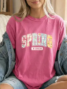 Spring Floral Graphic Tee