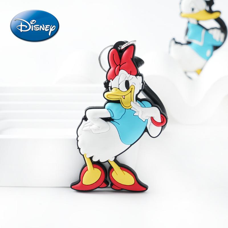 Disney Daisy PVC Keychain 1PC Official License Cute Animal Bag Clip Charms Anime Figure Collector Keyring Backpack Decor Durable PVC Soft Rubber Gift Disney Daisy PVC Keychain 1PC Official License Cute Animal Bag Clip Charms Anime Figure Collector Keyring Backpack Decor Durable PVC Soft Rubber Gift