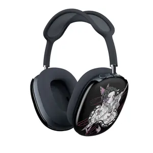 Kochō Shinobu Insect Hashira Demon Slayer AirPods Max Silicone Protective Case Covers | Ethereal Butterfly Aesthetic Manga Headphone Shell Accessories for Anime Fans | Durable Kimetsu no Yaiba Gift