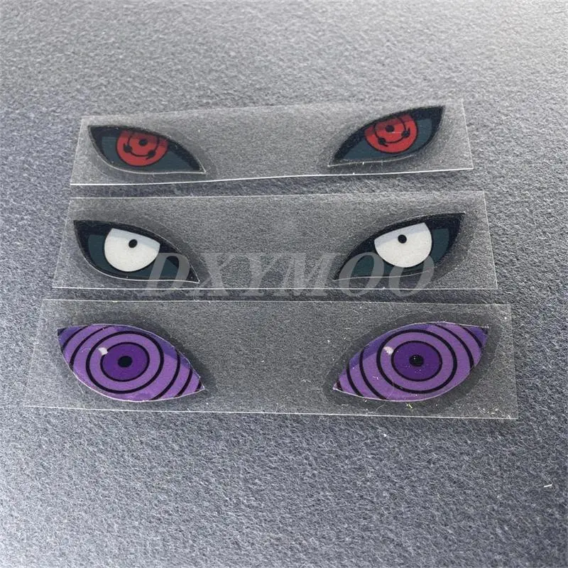 Car Styling Stickers for Rubbish Metempsychosis Rinnegan Anime Peeping Eyes Decal Motor Auto Truck Applique