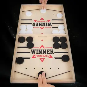 Ejection Chess Desktop Wooden Two-Player Battle Parent-Child Interactive Toy Children's Educational Board Game