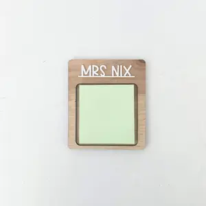 3D Name Teacher Appreciation Sticky Note Holder