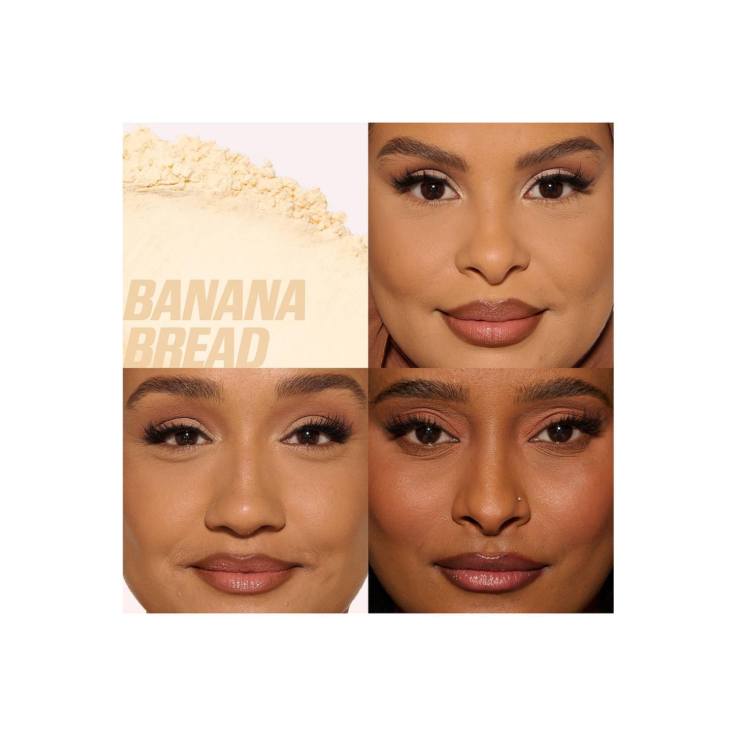 Huda Beauty Easy Bake Loose Powder in Banana Bread Huda Beauty Easy Bake Loose Powder in Banana Bread
