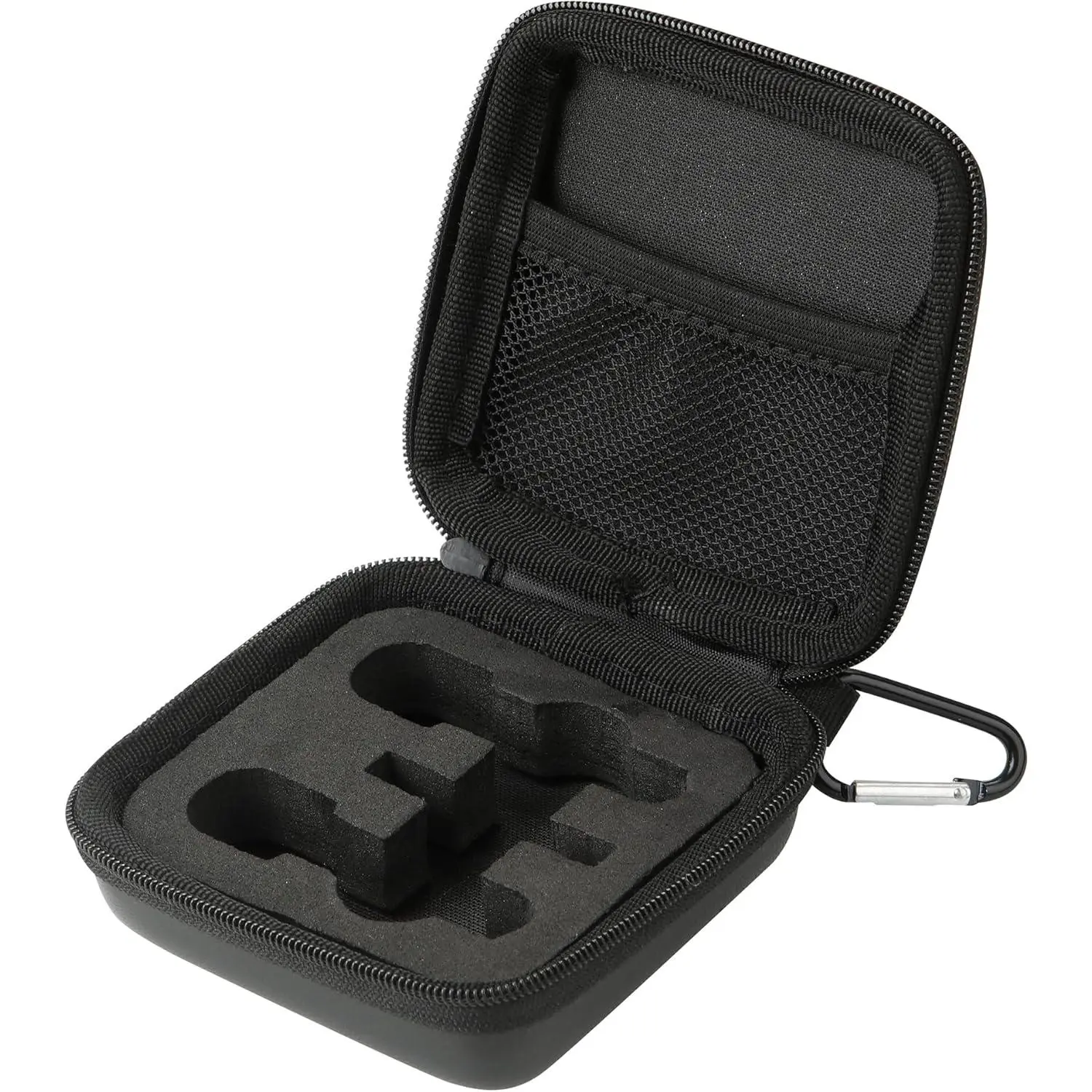 Wireless Lavalier Microphone Carrying Case, Home Accessories with 3 Slots for Lapel Clip-on Mics