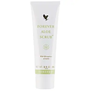 Forever Living - Forever Aloe Scrub® - Gentle Exfoliation with Jojoba Microspheres - Vegan-Friendly Body Scrub - Aloe Vera Gel Conditioning - 3.5 oz
