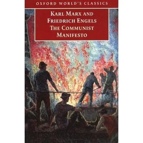 USED Book - The Communist Manifesto (Oxford World's Classics) by Karl Marx (Paperback) - english