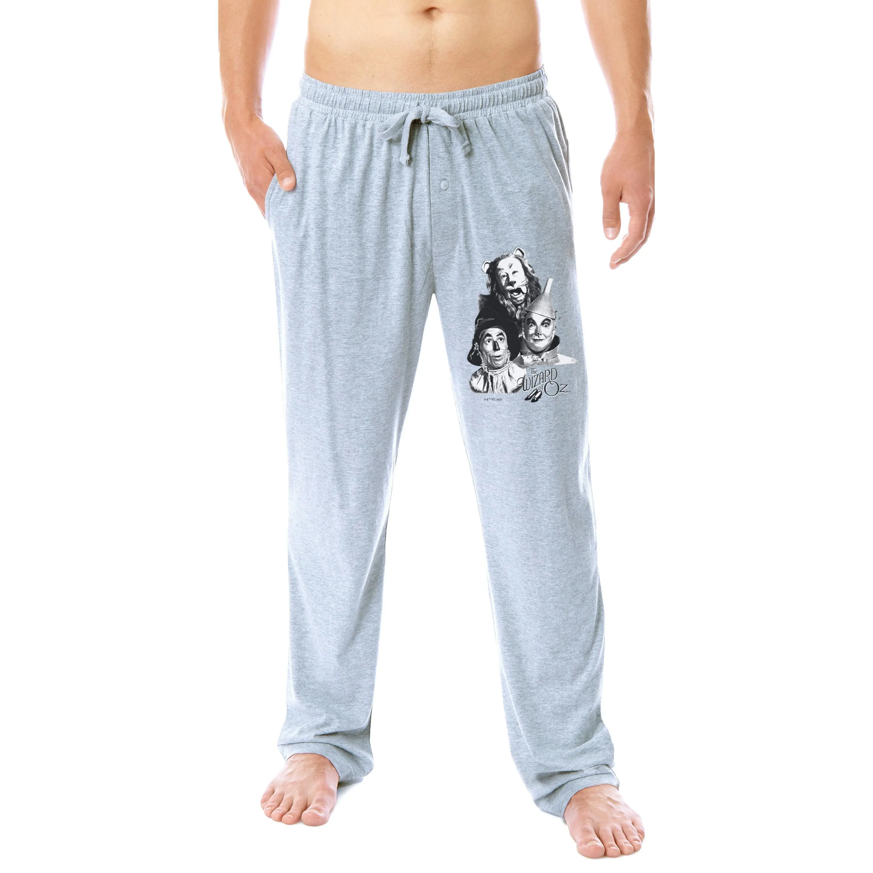 The Wizard of Oz Mens' Movie Vintage Film Sleep Jogger Pajama Pants