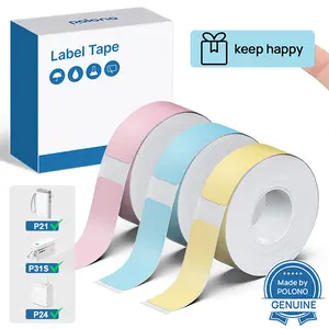 Genuine P24/P31S/P21 Printer Label Maker Tape, Adapted Label Print Paper, 14x40mm(0.59"x1.57"),180 Tapes/Roll #SummerVibes