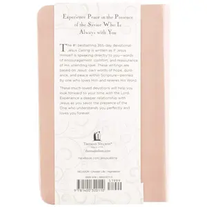 Jesus Calling, Pink Leathersoft, with Scripture References: Enjoying Peace in His Presence (A 365-Day Devotional)