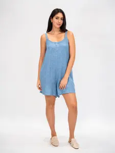 linen short sleeveless jumper elo One Size XS-L