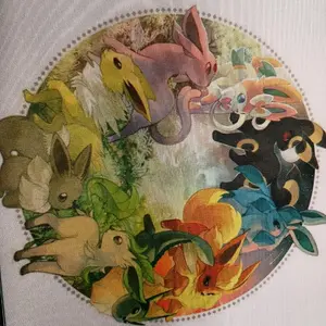 eeveelution mouse pad