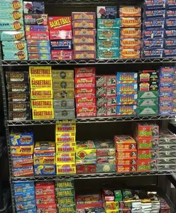 Lot of Unopened Vintage NHL Hockey Card Packs (New Old Stock Collectibles)